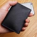Real leather small business card holder/Wallet.