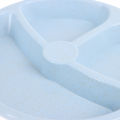 baby Dinnerware Anti-hot Wheat Straw Training Plate Cartoon Bear Dishes Babybowl. 
