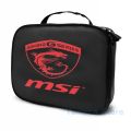 Funny Graphic print MSI Gaming Series Transparent Logo red USB Charge Backpack men School bags Women bag Travel laptop bag.