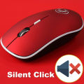 iMice Wireless Mouse Silent Computer Mouse 1600 DPI Ergonomic Mause Noiseless Sound USB PC Mice Mute Wireless Mice for Laptop. 