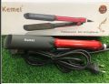 Kemei KM-531 Professional Hair Straightener - Black and Red. 