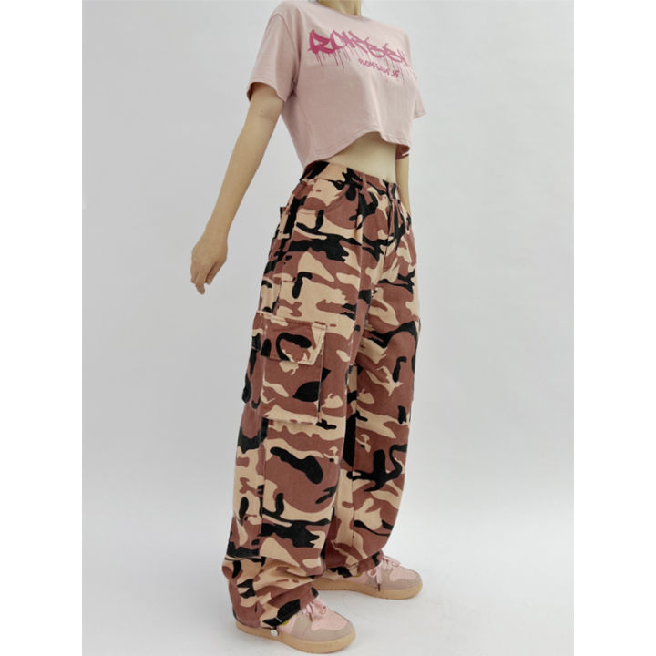 ROKBBK-K/Rokbbk-K%20Street%20DancehiphopJazz%20DancejazzPants%20Women's%20Loose%20Pink%20Overalls%20Fashion%20-%20Image%205