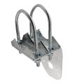 Antenna Mast Clamp with U-Bolts for Ham UHF VHF CB Cellular Trucker Antenna,Antenna Mount Bracket for N Female Type. 