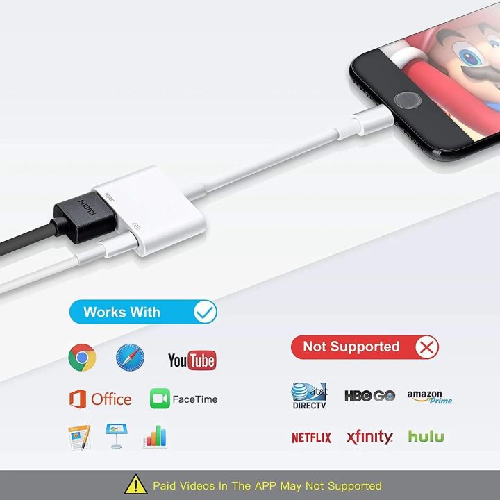 Lightning%20To%20HDMI%20Digital%20AV%20Adapter%20For%20iPhone%2014/13/iPad%20to%201080P%20TV/Card%20Reader/USB/Ethernet%20Support%20Projector/Monitor%20-%20Image%204