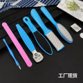 8 Pcs Foot Rasp Set Pedicure Rasp Remover Stainless Steel Foot Cuticle Skin Callus Remover.