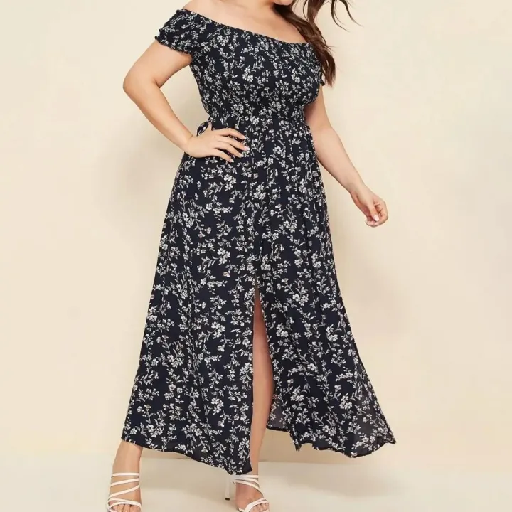 Plus%20Size%20Maxi%20Dress%20Elastic%20Chest%20Wrapped%20Fine%20Sewing%20Long%20Dress%20Bohemia%20Style%20Off%20Shoulder%20Long%20Dress%20-%20Image%206