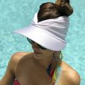 Flexible Adult Hat for Women Anti-UV Wide Brim Visor Hat Easy To Carry Travel Caps Fashion Beach Summer Sun Protection Hats.