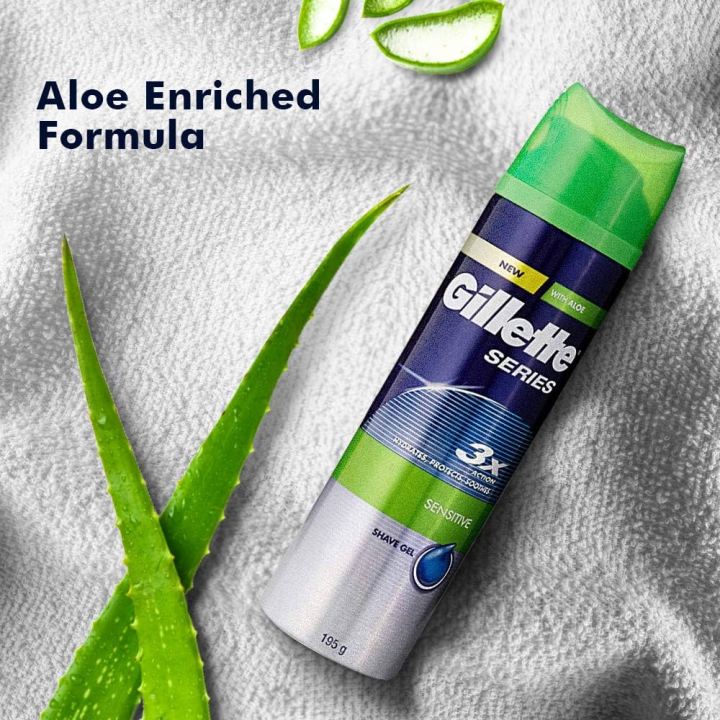 Australian%20product%20Gillette%20aloe%20vera%20Shave%20Gel%20used%20for%20male%20-%20195%20gm%20-%20Image%202