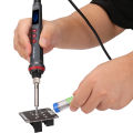 KOGEEK HANDSKIT 90W L-ED Digital Soldering Iron Set Adjustable Temperature Electric Soldering Iron 4 Wire Core Welding Tools with Automatic Sleep.
