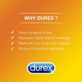 Durex Extra Ribbed and Dotted Condom for Men for Her Intense Pleasure |10pcs Pack | Made In India. 
