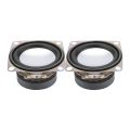 AIYIMA 2Pcs 2 Inch 4 Ohm 3W Full Range Speaker Mini Portable Audio Speaker Stereo Woofer Loudspeaker Box Diy Accessories. 