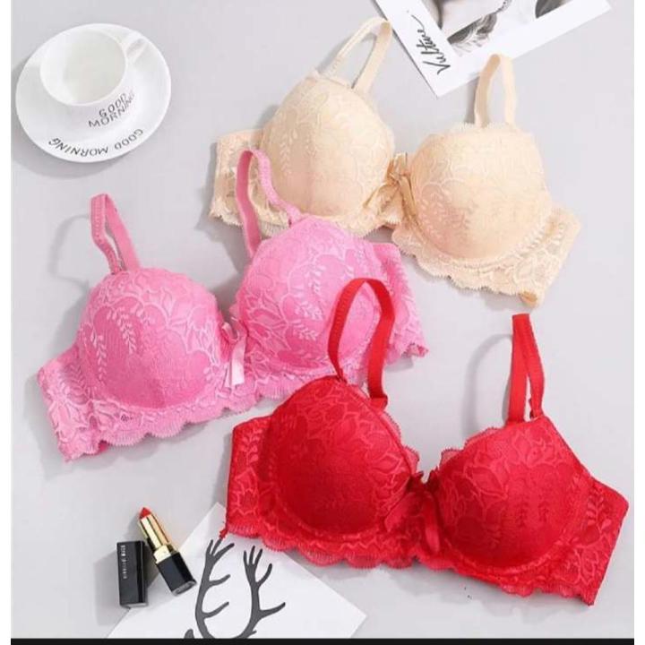 Soft Comfortable Net Pushup Foam Bra for Sexy Women