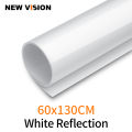 White 60x130cm 24*51inch Photography Backdrop Paper Matte Reflection Pvc Vinyl Seamless Background Seamless Water-Proof.