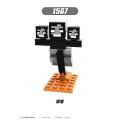 （New）ingle ale  Minecraft Building Block Game erie teve Redtone Cube  keleton Creeper Zombie Educational Figure Toy For Children Collection X0294. 