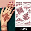 Red Lace Tattoo Sexy Maroon Tattoo Stickers Waterproof Temporary Tattoos Finger Hand Tattoo For Women. 