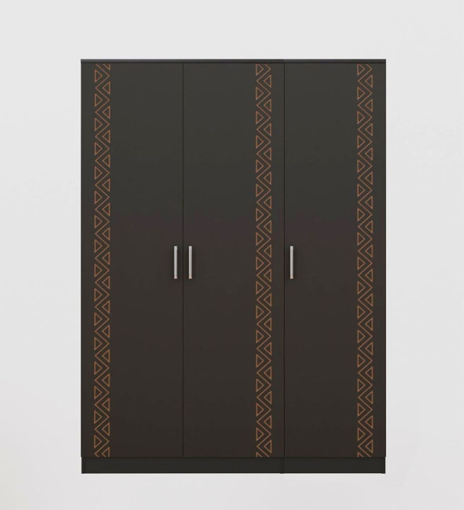 Zircon 3 Door Engineering Wood Wardrobe for Clothes| Stylish Cupboard ...