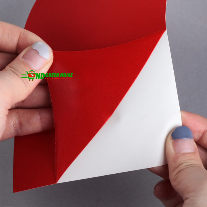 (Red)%2020%C3%9715cm%20Nylon%20Cloth%20Sticker%20Self%20Adhesive%20Waterproof%20Fabric%20Hole%20Repair%20Patch%20Stickers%20-%20Image%203
