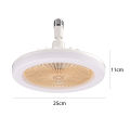 30W LED Fan Chandelier E27 Light Holder 3 Speeds Wind Dimmable Timing Aroma Fan Ceiling Light With/NO Remote Control Fan Lamp.