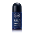 Nivea Men Deep Darkwood Powered by Maxxtech Formula Deodorant Roll On. 