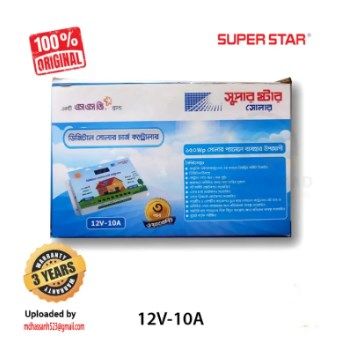 Super star solar controller 10amp - solar charge controller