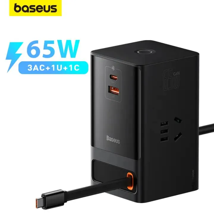 BASEUS%20Power%20Combo%20Tower%20Power%20Strip%203AC%202USB%202Type-C%20100W%20Charging%20Station%20with%201.5m%20Cable%20-%20Image%209