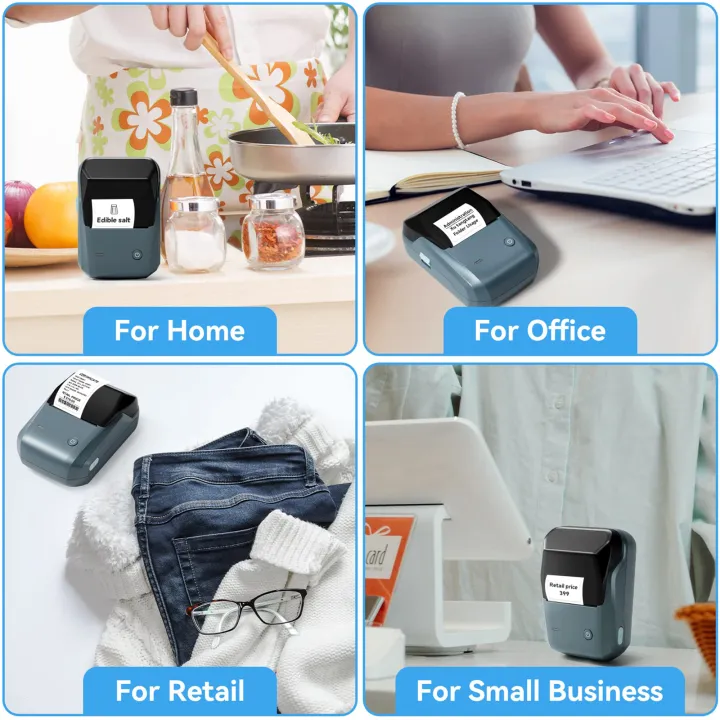 Niimbot%20B1%20Portable%20Thermal%20Printer%20Self%20Adhesive%20Paper%20Label%20White/Wired/Color/Round%20Label%20Printer%20Paper%20-%20Image%203