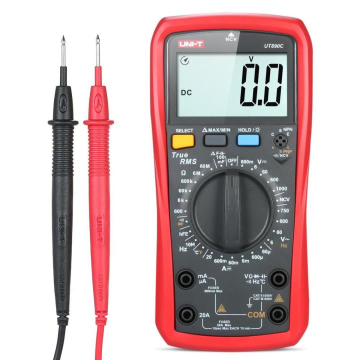 UNIT UT890C Digital Multimeter True RMS Handheld Mini Universal Meter