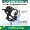 Motorcycle Or Car Mini Drivig Fog Light 1 Pcs 2 Colour White And Yellow.