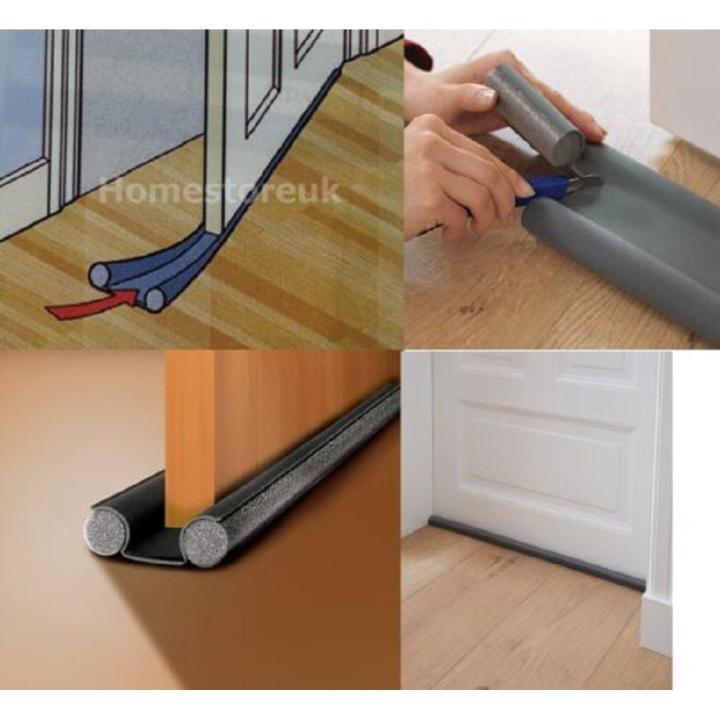 Door Seal Strip Guard, Door Bottom Sealer Stopper, Door Seal Gap Sound Proof Under Door Weather strip Guard, Wind Dust Blocker Door Sealing Stopper