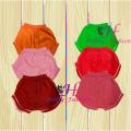 6 Pieces One Color Cotton Round boy Half Pant by Any color. 