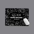 Kaws Small Size Mouse Pad Personalized Graffiti Creative Gaming Computer Keyboard Wristband Thickened Non-Slip Table Mat. 