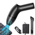 4.3Kpa Keyboard Cleaner, Rechargeable Mini Vacuum Cleaner, Cordless Handheld Desk Vacuum Cleaner For Cleaning Dust, Car-black. 