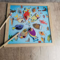 Premium Quality - Wooden Magnetic Games Fishing Toys Game Catch Worm Educational For Children Gifts Puzzle Toys - Trend and Need full. 