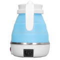 Folding Silicone Kettle Efficient Food Grade Safe Foldable Electric Kettle for Travel Camping Outdoor EU US Plug 110-220V. 