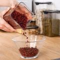 Food Storage Kitchen Containers Plastic Box Jars for Bulk Cereals Kitchen Organizers for Pantry Organizer Jars With Lid Home Set.