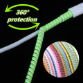 Mobile Phone 1.5m Wire Cord Rope Protector USB Charging Cable Bobbin Winder Data Line Earphone Cover.