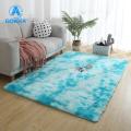 【Fashion】GOIKEA Tie Dye Fluffy Tie-dye Rug Soft Plush Carpet for Living Room Bedroom Kids Room Non-slip Machine Washable Shaggy Area Rug Shaggy Rug. 