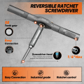 24 in 1 Multi Bit Ratchet Wrench Screwdriver Set With Magnetic Screwdriver Bits, Detachable T Ratchet Handle.