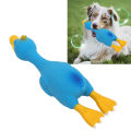 Latex Duck Dog Toys Cute Funny Interactive Bite Resistant Squeaky Duck Dog Toys for Dogs Puppies. 