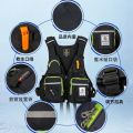 Outdoor Protective Fishing Life Jacket Ultra-Thin Lightweight Professional Marine Large Buoyancy Rock Fishing Lure Vest.
