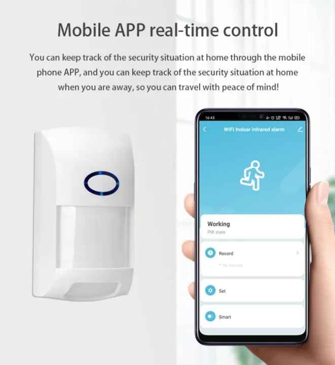 Tuya%20Smart%20WiFi%20Infrared%20Detectors%20Motion%20Sensor%20Alarm%20Compatible%20With%20Tuya%20APP%20Smart%20Life%20APP%20brand%20new%20and%20high%20quality%20-%20Image%204