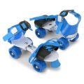 Four Wheel Roller Adjustable Non Slip Wear Resistant Fixed Portable Children Double Row Outdoor Kids Skate Shoes. 