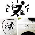 Car Sticker- Funny Gas Tnak Empty Full. 