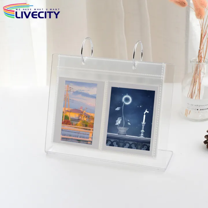 Double-sided%20Photo%20Display%20Stand%20Compact%20Acrylic%20Flip-up%20Mini%20Photo%20Album%20Showcase%20Memories%20with%2034/68%20Pockets%20Perfect%20Tabletop%20Picture%20Display%20Stand%20Photo%20Display%20Stand%20-%20Image%2010