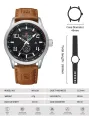 NAVIFORCE NF9229 Youth Retro Fashion Men’s Watch Trend Waterproof Sports Luminous Quartz Movement Commuter Wristwatch. 