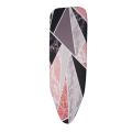 140x50CM Fabric Marbling Ironing Board Cover Protective Press Iron Folding for Ironing Cloth Guard Protect Delicate Garment Easy Fitted 1. 