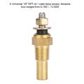 Universal 1/8NPT Electrical Temperature Sender Water Oil Temp Sensor. 