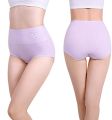 Women Underwear High Waist Cotton Panties Full Coverage Ladies Briefs- 1Pcs - Panty - Panty.