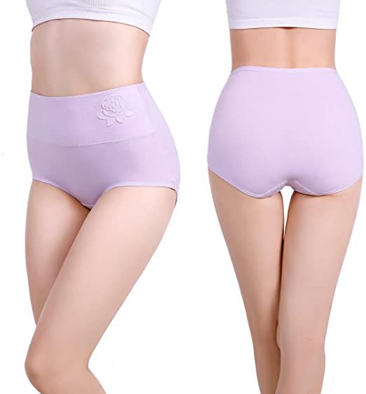 Women%20Underwear%20High%20Waist%20Cotton%20Panties%20Full%20Coverage%20Ladies%20Briefs-%201Pcs%20-%20Panty%20-%20Panty%20-%20Image%202