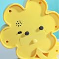 1PC Lovely Premium Colorful Flower Shape Creative Bedside Clock Alarm Clock Desktop Decoration for Kids Students Ramdon Color.